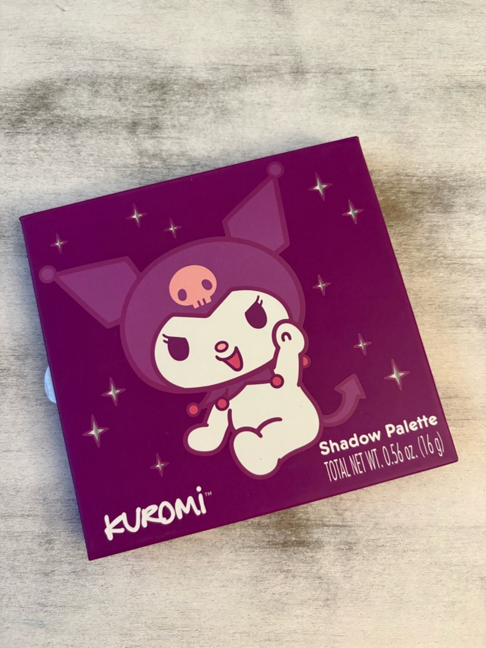 Sanrio Kuromi Purple Eyeshadow Palette